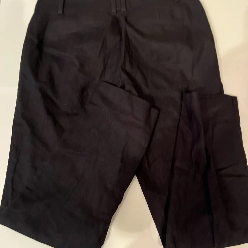 Ann Taylor Black Pants Double Clasp‎ Size 4 💗